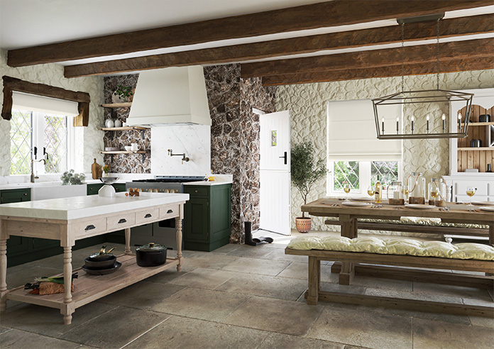 Stamford, Glacier - Twist&Fit Roman Blind - Image 7